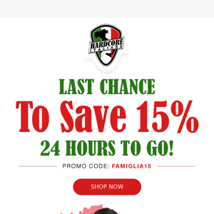 Ending in 10, 9, 8… act fast to save 15%