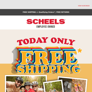 FREE Shipping on Clothing, Shoes & More?