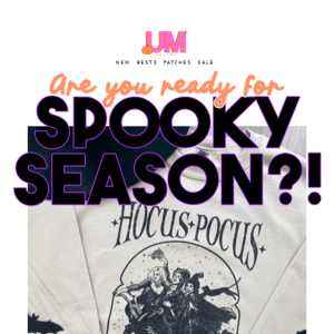 SpOoKy Season is HERE!👻💜