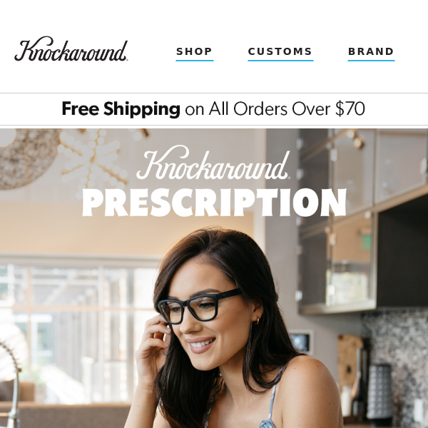 Knockaround Readers & Prescription Eyewear!