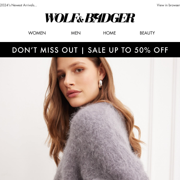 Winter Sale Newness | Up to 50% Off!