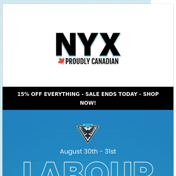 Don't Miss Our Labour Day Pre Sale   👉