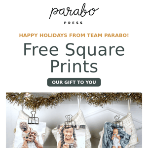 Free Squares from Team Parabo! 🎁