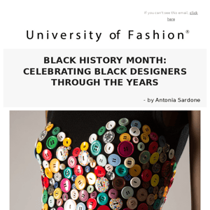 BLACK HISTORY MONTH: CELEBRATING BLACK DESIGNERS THROUGH THE YEARS