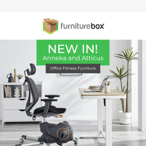 NEW Office Fitness Range! 🚲 Flexible Home Working