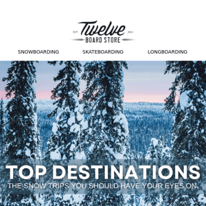 Top Snowboarding Trips According To Mint Tours 🤙