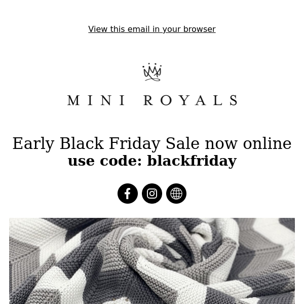 Early Black Friday Sale for our subscribers
