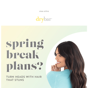 Spring into your new great hair era 💁‍♀️