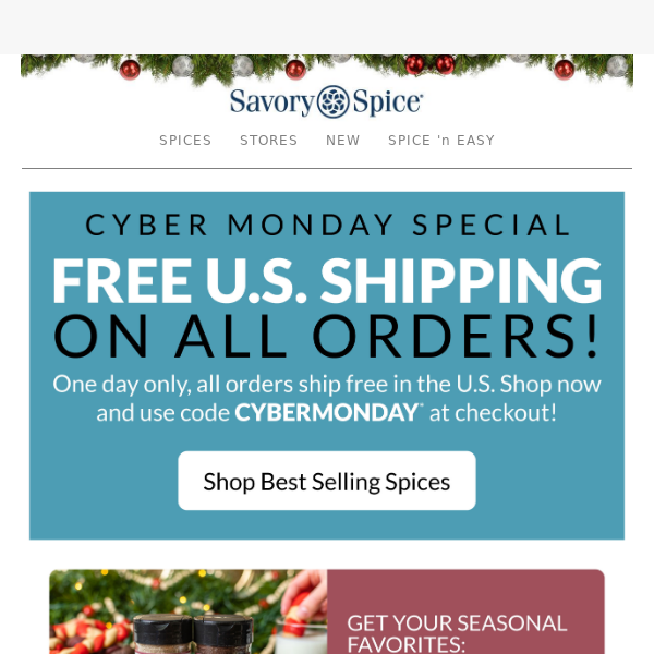 Free Shipping for Cyber Monday! This Amazing Deal Is One Day Only