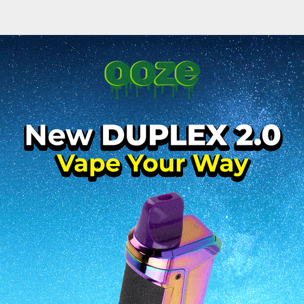 Vape your way: New Duplex 2.0 🌪️