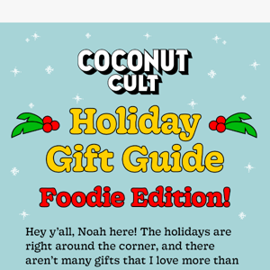 Spoil Your Foodie Friends: Coconut Cult Gift Guide 🛏