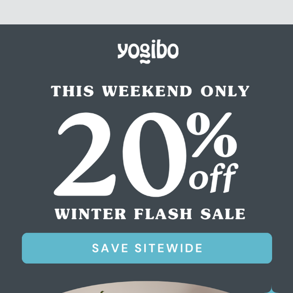 Flash Sale ⚡ 20% off Starts Now!