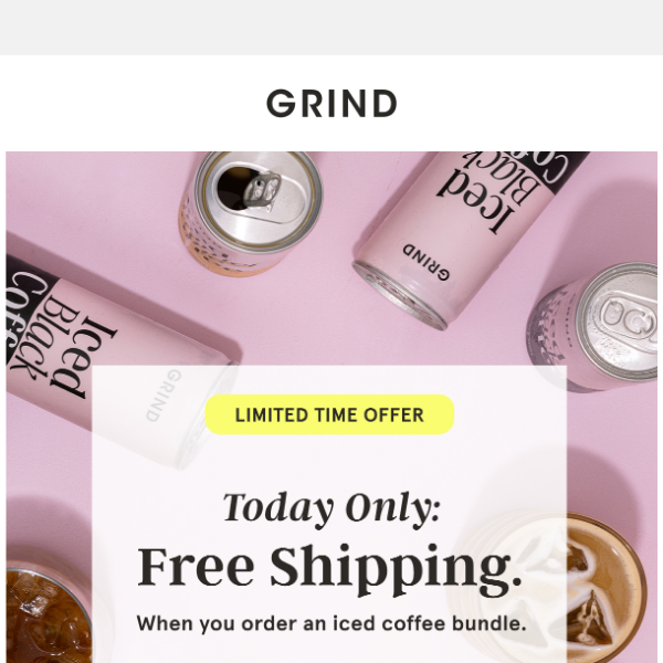 FREE shipping? That’s pretty COOL.