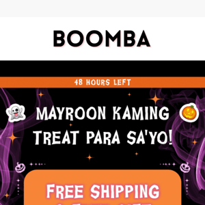 🎃Last Chance para sa Halloween Magic! 🎃 Ang FREE Gift + FREE Shipping ay magtatapos na!