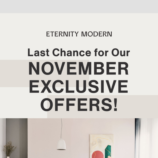 November’s Best Deals: Ending Soon!