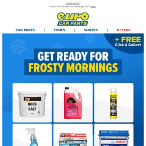 ❄️ Be Ready For Those Frosty Mornings | Price 🔒 On Car Batteries & More*