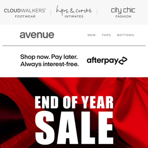 Don't Miss Out! 70-80% Off* End Of Year SALE