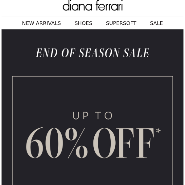 End of Season Sale | Up to 60% off