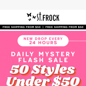 What's That? DAY 3 of the Mystery Sale Just DROPPED 😱