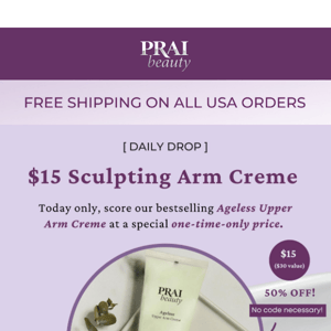 $15 Arm Creme -  TODAY only! 🔥