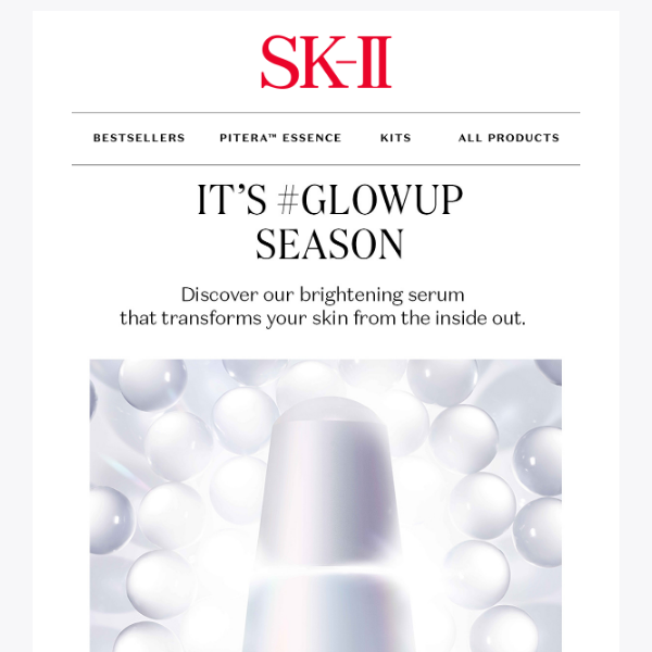 Unlock the key to brighter skin with SK-lI ✨