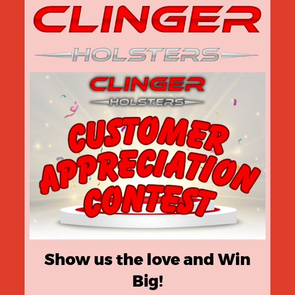 "Feeling the Love: Win Big in Our Customer Appreciation Contest!"