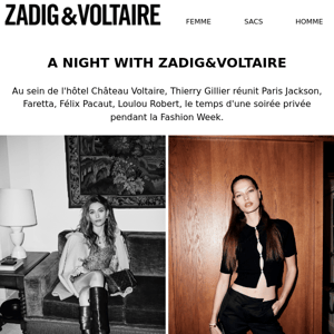 A NIGHT WITH ZADIG&VOLTAIRE