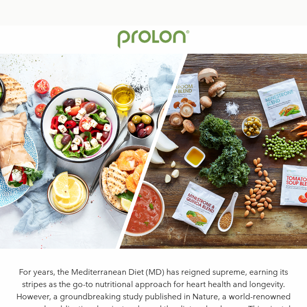 How Prolon Surpasses the Mediterranean Diet