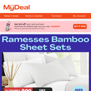 Bestselling Bamboo Sheets Are Back!