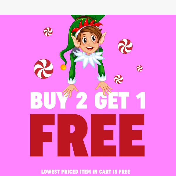 📣 Buy 2, Get One FREE 💕