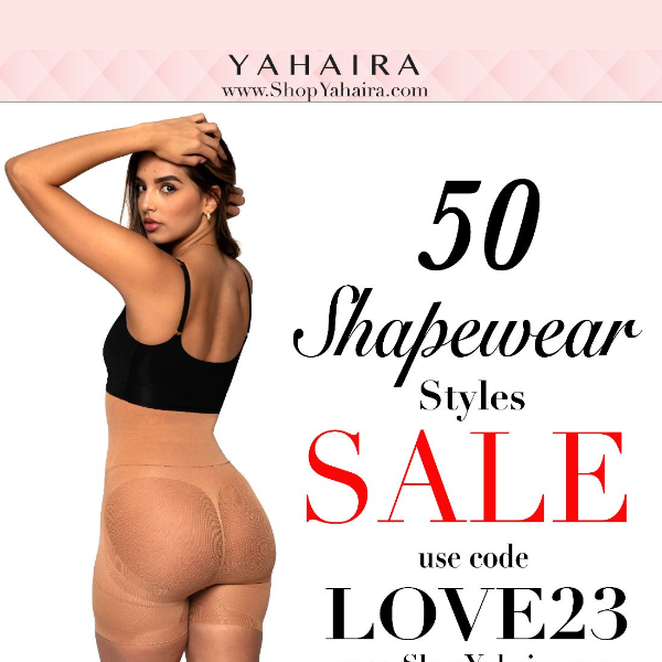 Shop Univision: Yahaira Happy Butt Nº7 Low Waist Above Knee Double