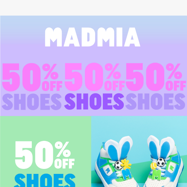 50% Off SHOES!👟💜