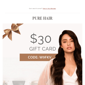 Enjoy [$30 OFF] on us 😍 Hello, new hair!