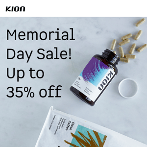 Our Memorial Day Sale starts NOW! ⚡️