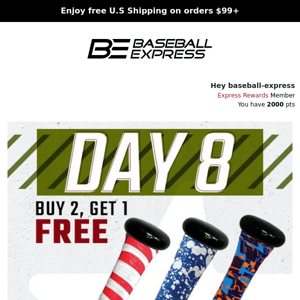 Steal #8: Buy 2 Vulcan Grips, Get 1 FREE 🚨