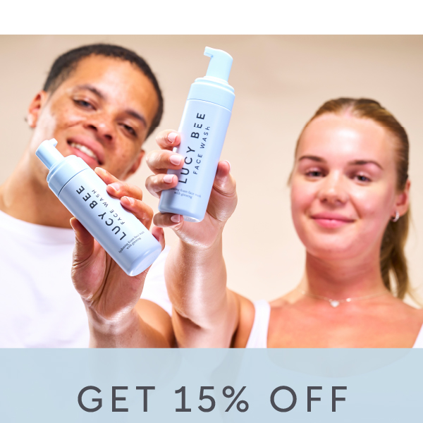 Get 15% OFF our Hydrating Foam Face Wash