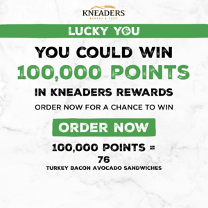 Lucky You 🍀: You could win 100,000 Points