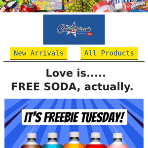 💘Love is Free American Soda 🥰