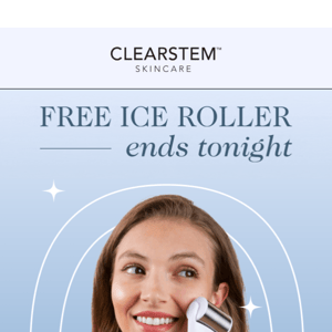 Don't let this free Ice Roller slip away! 🧊