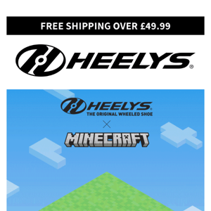 Minecraft x Heelys just spawned!