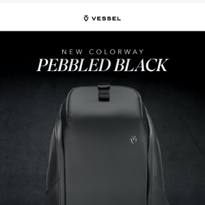 PrimeX Backpack Now In Pebbled Black