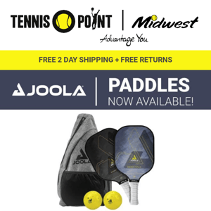 NEW Joola Paddles Available Now!