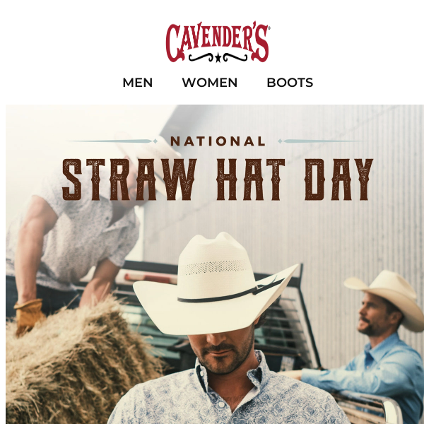 National Straw Hat Day
