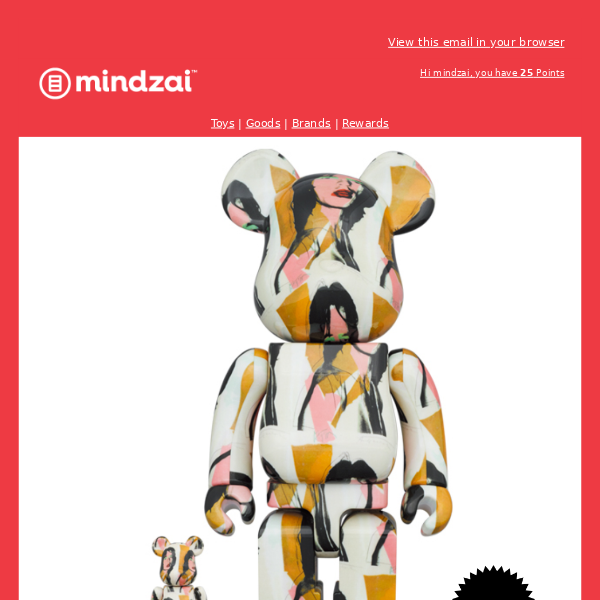Pre order the new Andy Warhol BE@RBRICK   Mindzai