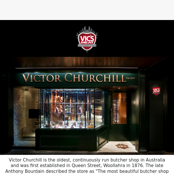 Victor Churchill Exclusives