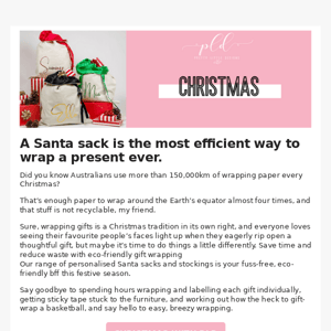 Reduce your gift wrapping stress 🎅