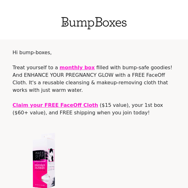 Treat Yourself, Bump Boxes!