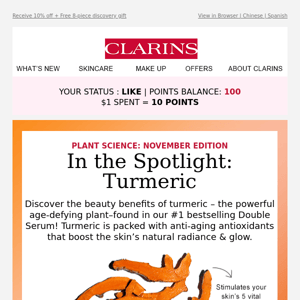 The 🔑 to Double Serum: Turmeric