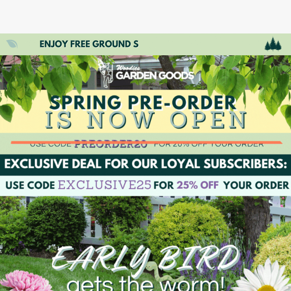 🌿Spring Pre-Order is Now Open!🌷 Exclusive Discount Just For You!