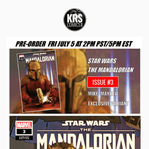 💥PRE-ORDER OUR LATEST MANDALORIAN EXCLUSIVE FEATURING THE ARMORER TODAY AT 2PM PST/5PM EST!